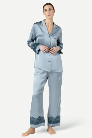 Alice Feminine Lounge Silk PJ Set