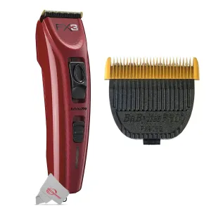 BaByliss PRO FX3 Professional High Torque Cordless Clipper    FX3 DLC Titanium Fade Replacement Blade #FX903G