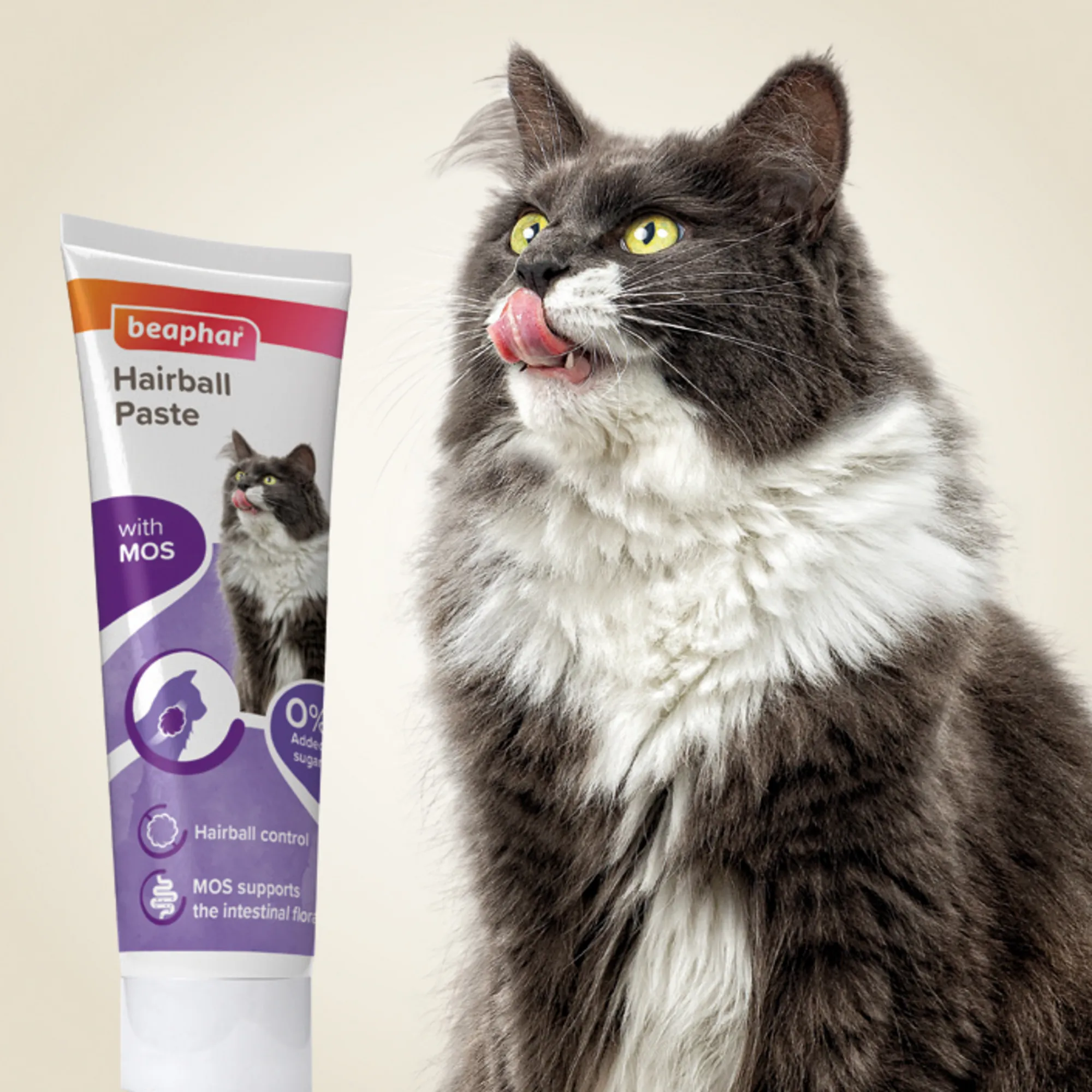 Beaphar | Cat Hairball Remedy | Dual Action Paste - 100g