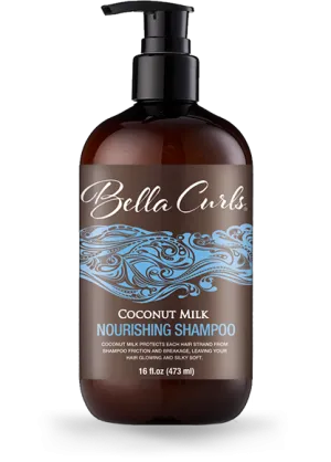 Bella Curls Coconut Milk Nourishing Shampoo 16oz