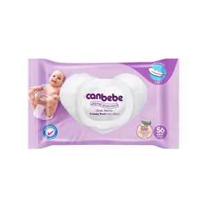 CANBEBE CREAMY TOUCH WET BABY WIPES 56PCS