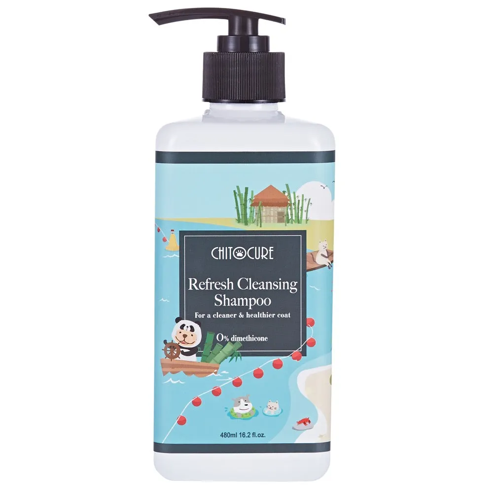 Chitocure Refresh Cleansing Shampoo for Cats & Dogs