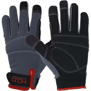 HANDLANDY Mens Work Gloves Touch screen Flexible Breathable 5972