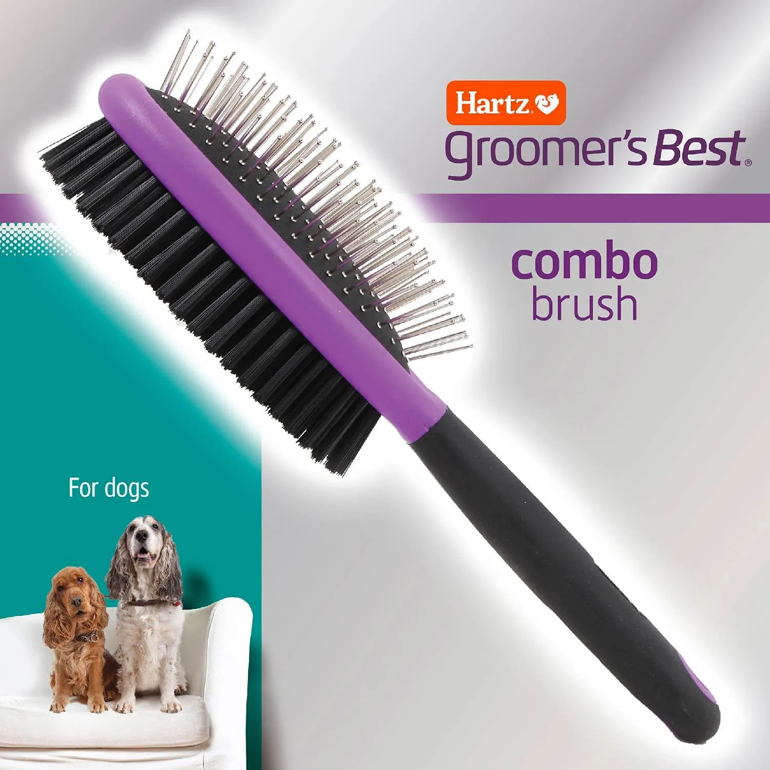 Hartz Groomer's Best Combo Dog Brush - 24 Pack