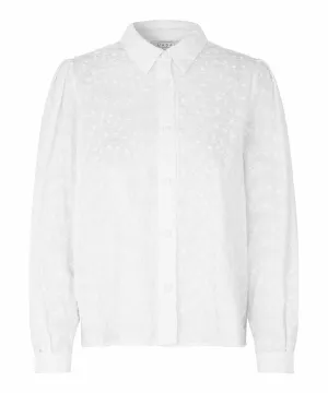 Inella Embroidered Button-Up Shirt