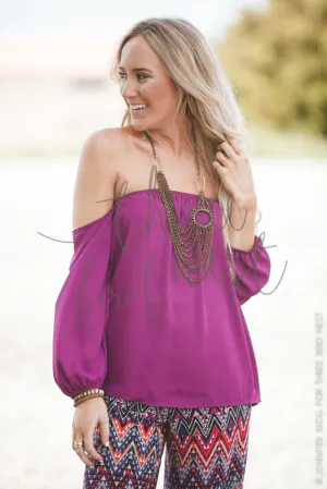 Jewel's Gypsy Blouse - Magenta nicE HT HT_Mar_10_02