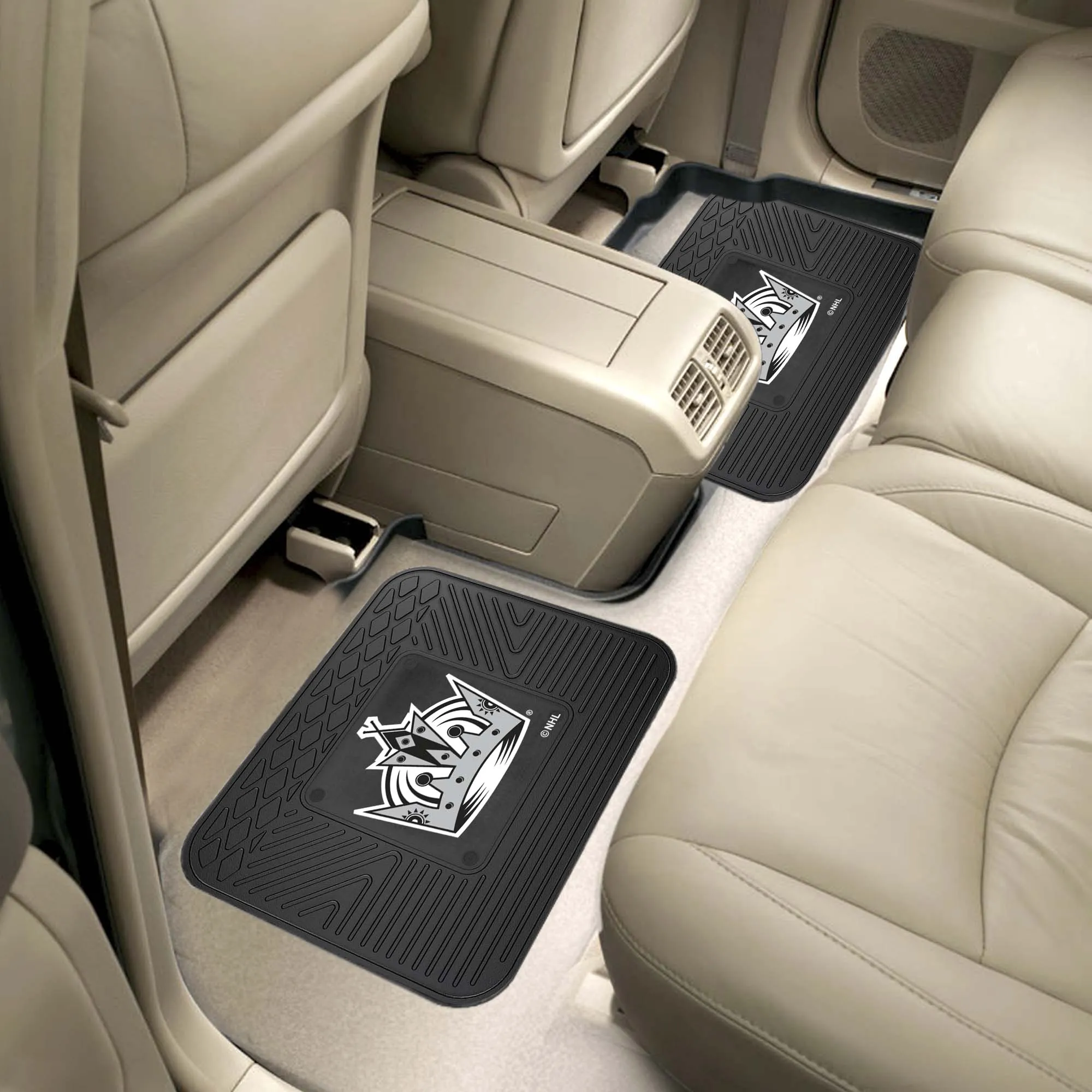 Los Angeles Kings Back Seat Car Utility Mats - 2 Piece Set