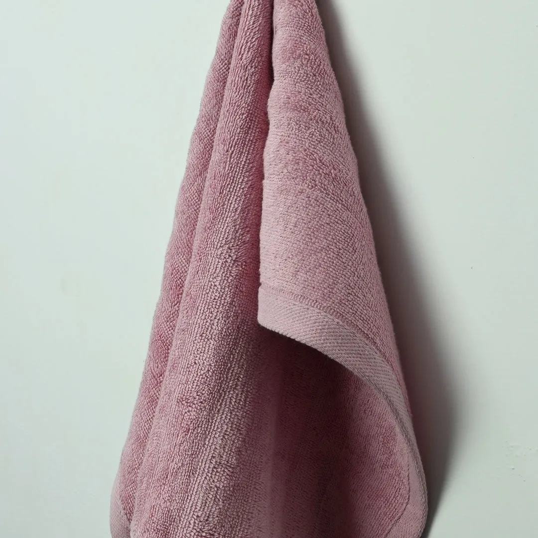 Luxury 100% Cotton Supreme Hand Towel – Pink (12″ x 20″)