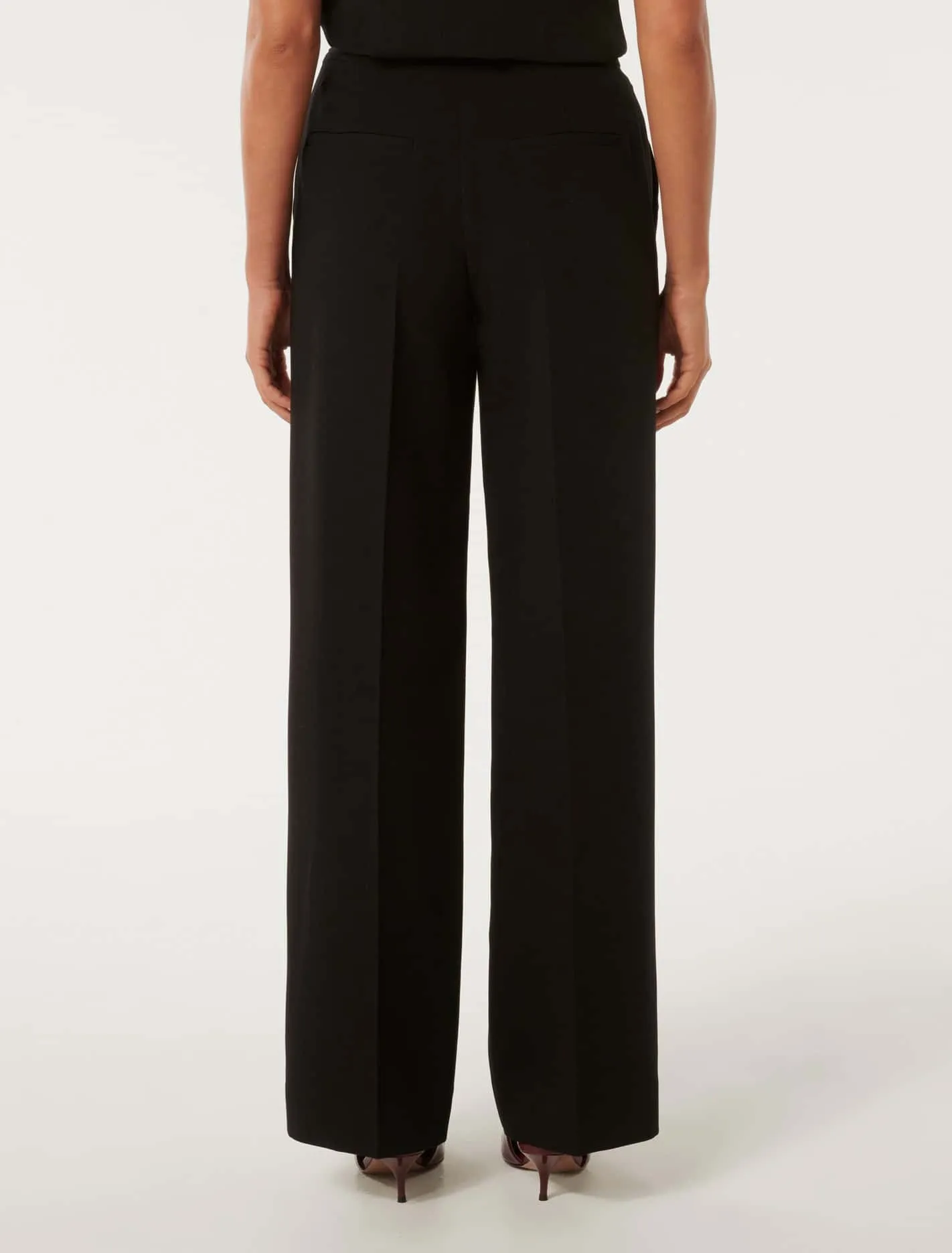 Mary Button Wide Leg Pants