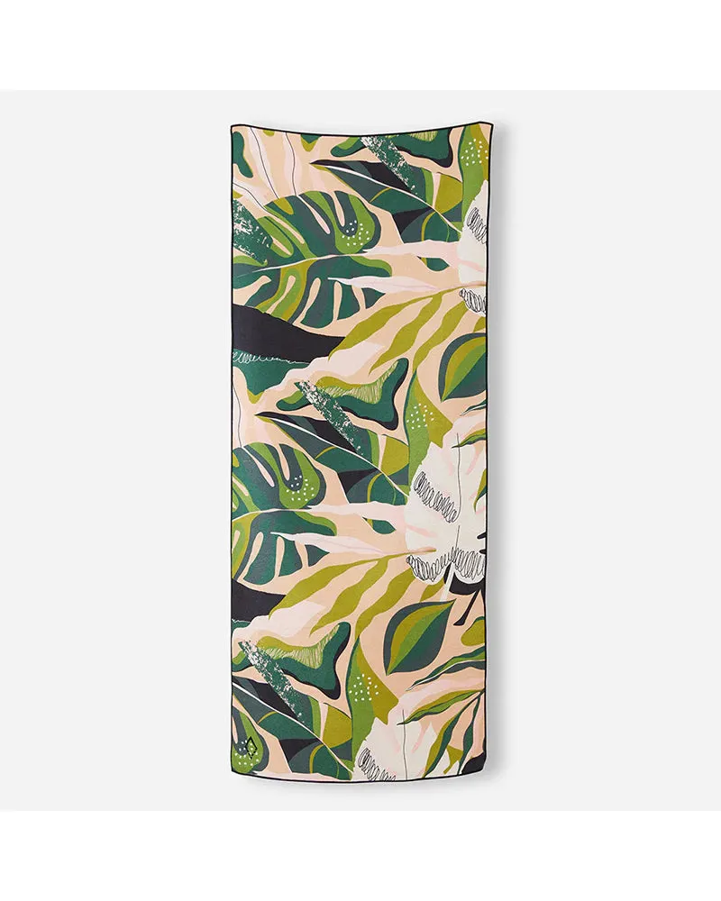 Nomadix Monstera Green Pink Towel