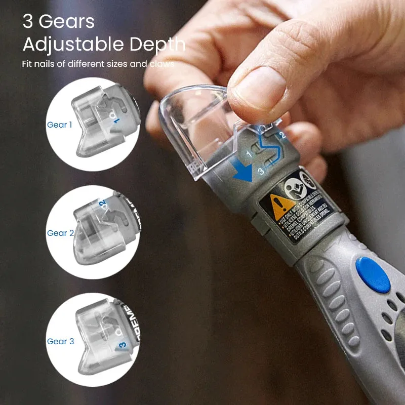 PetAffairs Cordless Dremel Pet Nail Grinder