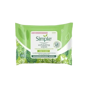 Simple Exfoliating Wipes 20pcs