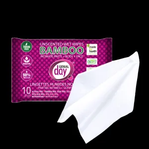 Unscented bamboo wet wipes